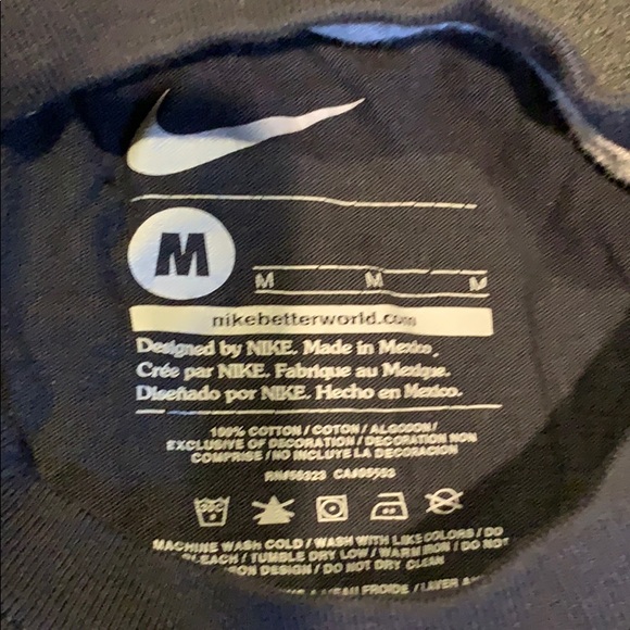 🔥Nike performance T shirt Just Do It Nike swoosh - Picture 2 of 3